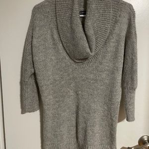 Gray sparkle tunic